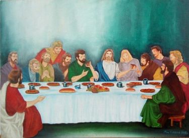 The secret dinner by Klaćik Mira