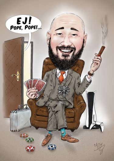 Portret karikatura za terapeuta by Đukić Nenad