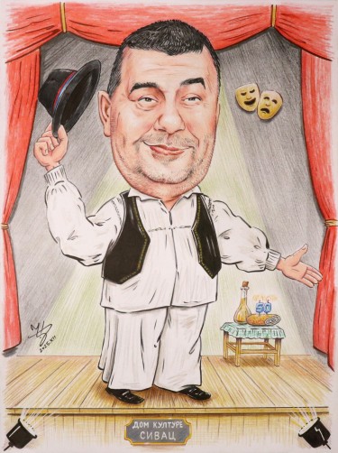 ACTOR - PORTRAIT CARICATURE by DJUKAN ~ CARICATURES