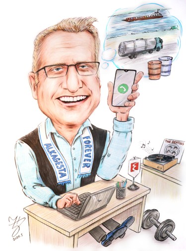 DIRECTOR - PORTRAIT CARICATURE by DJUKAN ~ CARICATURES