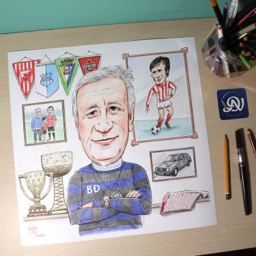 mr Braca Djordjevic - portrait caricature