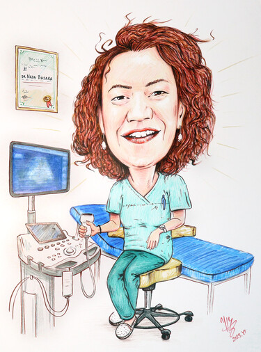 DR NADA - PORTRAIT CARICATURE