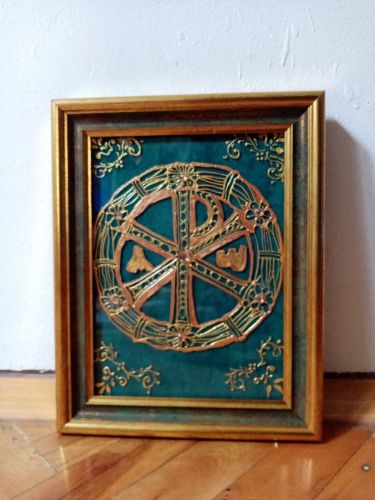 The cross on glass by Krstić Jelena