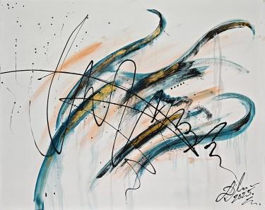 A touch of abstraction 2 by Mikovic Damir Art