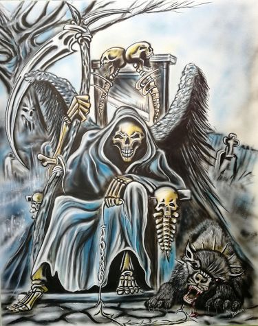 Lord of Hell by Mikovic Damir Art