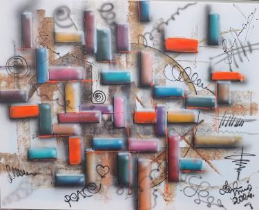Symphony of Shapes and Colors by Mikovic Damir Art