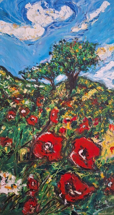 "LANDSCAPE OFF POPPIES"