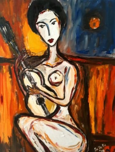 `Guitare on the moonlight`