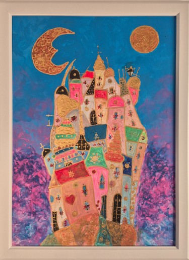 The moon waits for the sun by Arielart