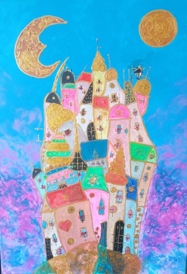 The Moon is waiting for the Sun by Arielart