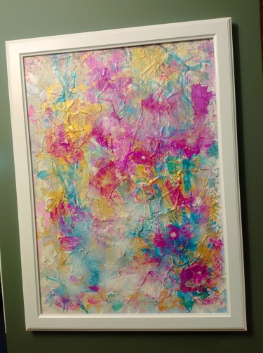 Abstract flowers by Arielart