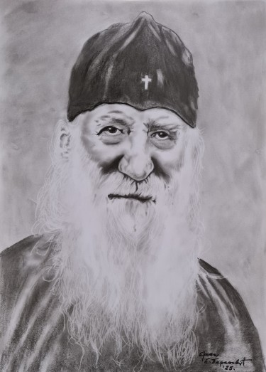 Father Justin by Peranovic Branislav