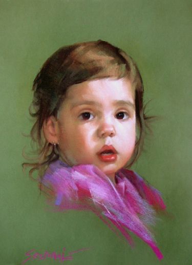 Portrait of a little girl