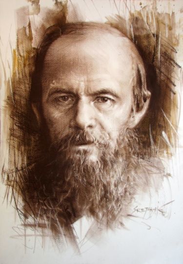 Portrait of Dostoevsky