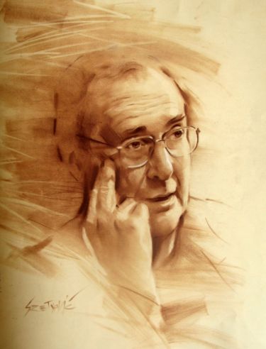 Portrait of H. Pinter