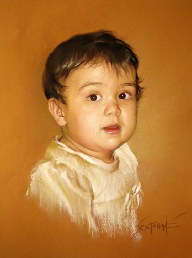 Portrait of little Jovana