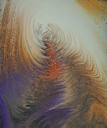 Abstraction - Metamorphosis 097 SL - 50cm x 60cm,  by Čokulov Zoran