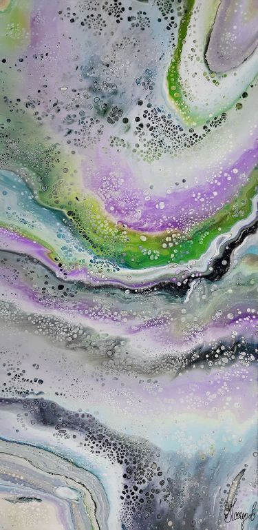 Abstraction - Metamorphosis 113 FC - 30cm x 60cm,  by Čokulov Zoran