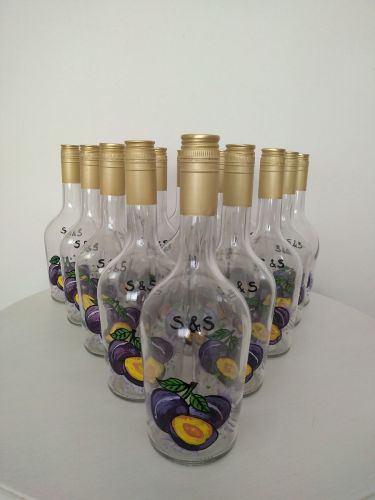 Brandy bottles