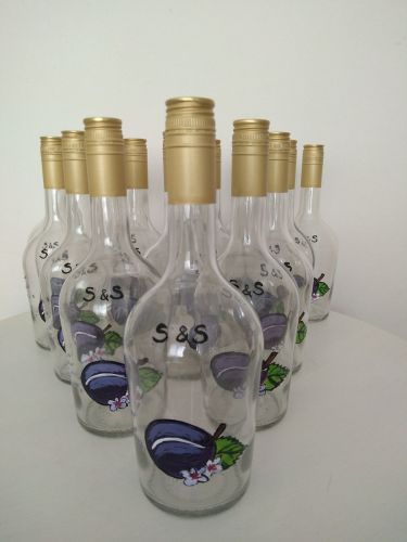 Brandy bottles