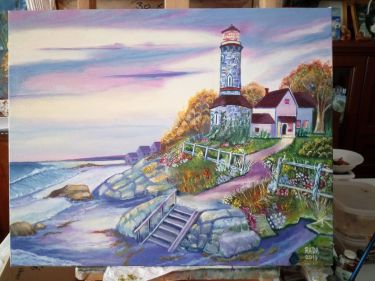 Lighthouse,  by Stevanović Rada