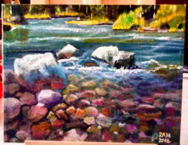 Rocks in water,  by Stevanović Rada