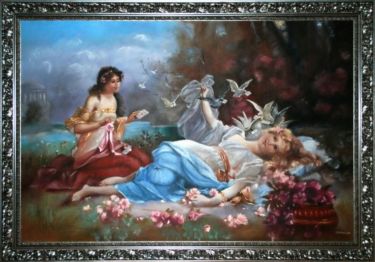The Two Nymphs,  by Savić Svetlana