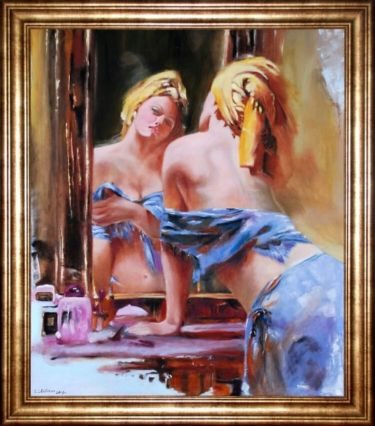 Girl Wearing a Turban,  by Savić Svetlana