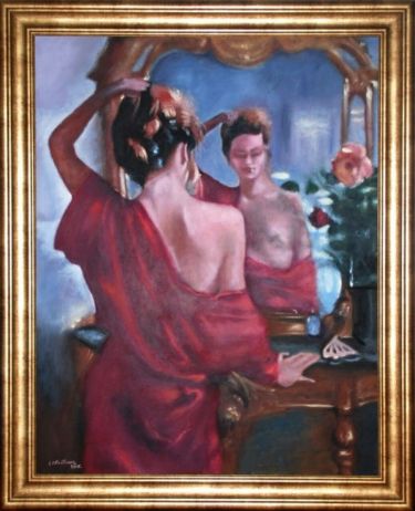 Lady in red,  by Savić Svetlana