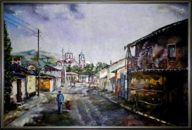 stara Kosovska Mitrovica sa pogledom na crkvu