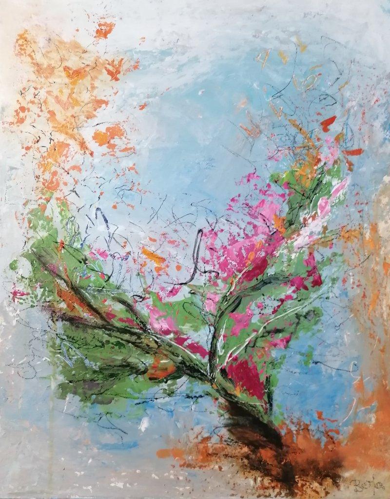 Another new spring, Painting Bojana Milisavljević Bogić