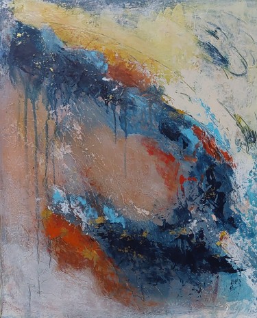 There s a blue bird in my heart III by Bojana Milisavljević Bogić