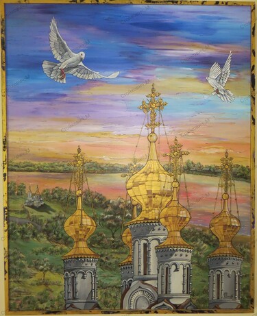 Golden domes of Russia