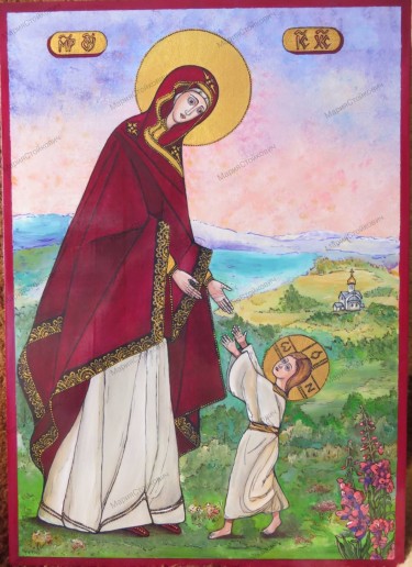Holy Mother of God by Stojkovic Brylina Marija
