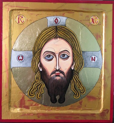 Holy Face (Mandylion) by Stojkovic Brylina Marija