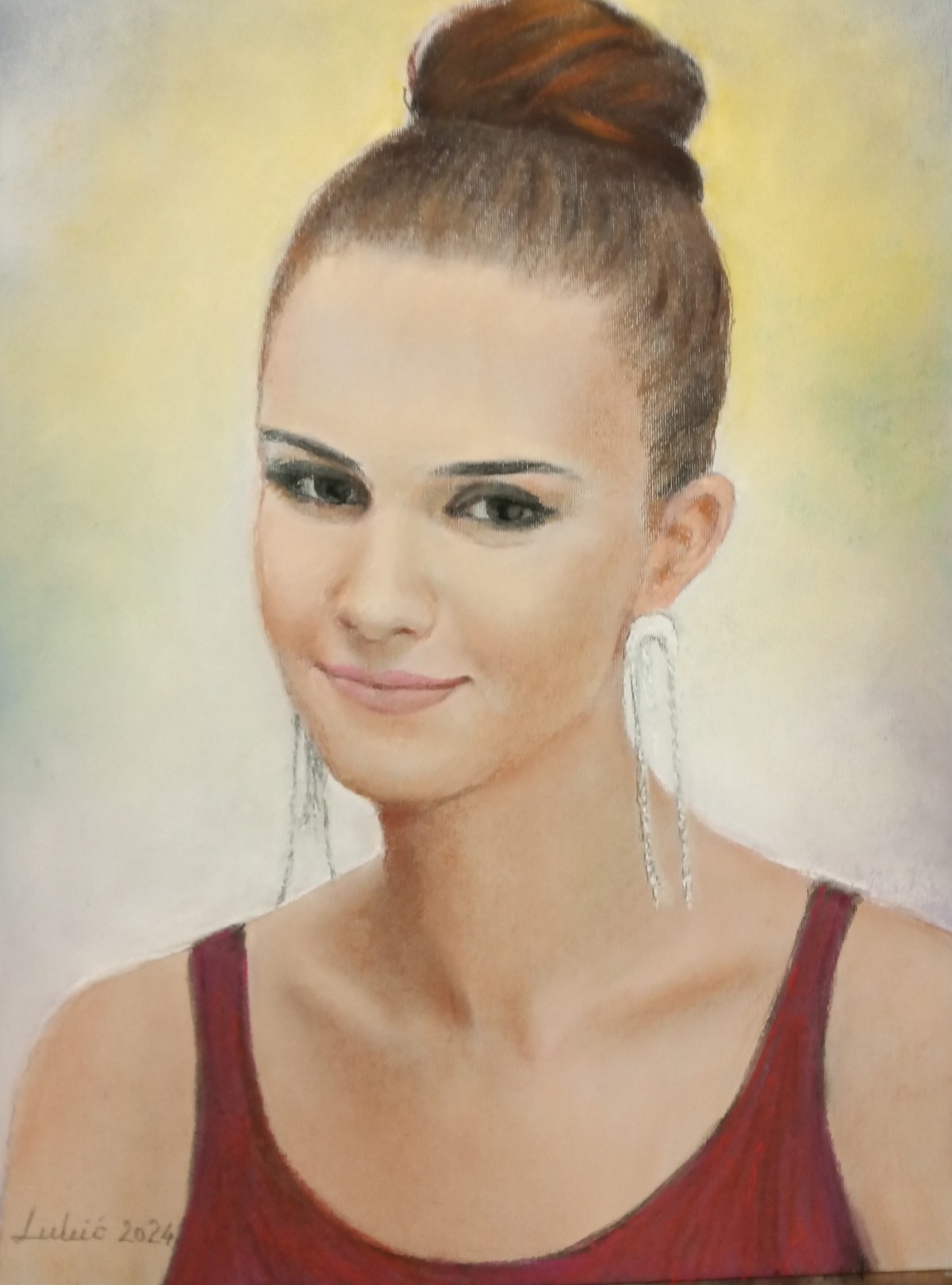 Portret of girl