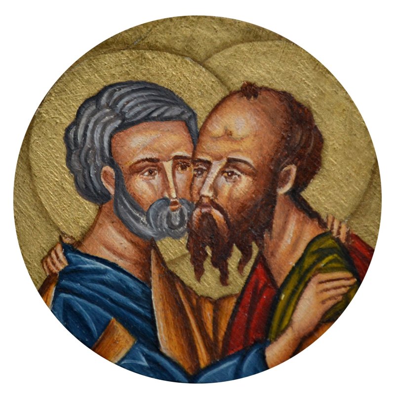 Saint Peter and Pavle, Painting Pavic Sara
