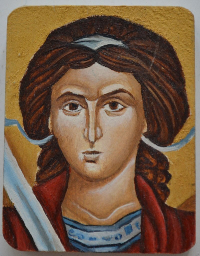 Icon Saint Arandjel, Painting Pavic Sara