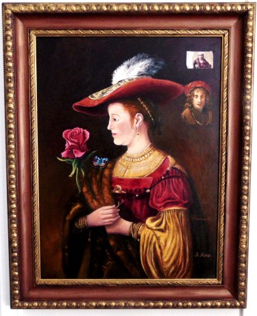 A Rose for Saskia by Dobrosavljevic Nino
