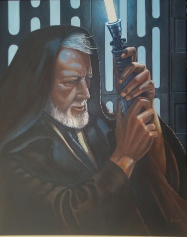 Alec Guinness Obi wan Kenobi by Dobrosavljevic Nino