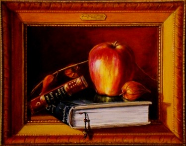 Aple book and Frame by Dobrosavljevic Nino