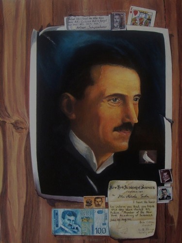 Homage to Tesla by Dobrosavljevic Nino