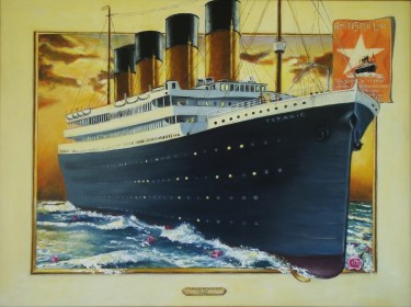 Titanic on the safety dock by Dobrosavljevic Nino