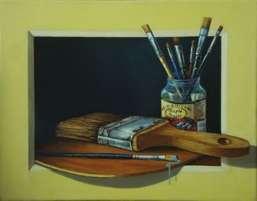 Tribute to Brushes by Dobrosavljevic Nino