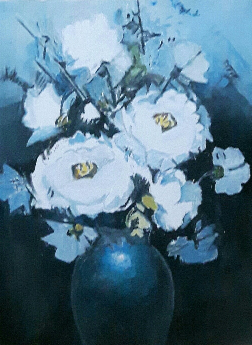 Roses in a vase