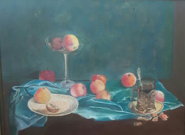 Apples on the table by Markovic Branka