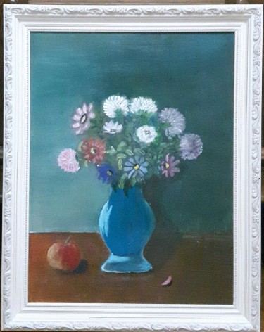 Flowers in a vase by Markovic Branka