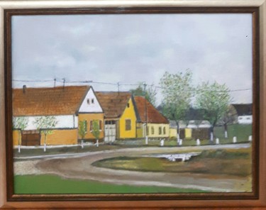 Village street by Markovic Branka
