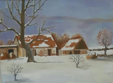The snow melts by Markovic Branka
