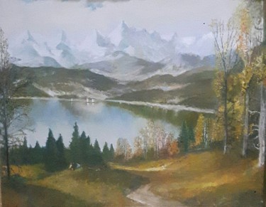 Autumn on the lake 2 by Markovic Branka